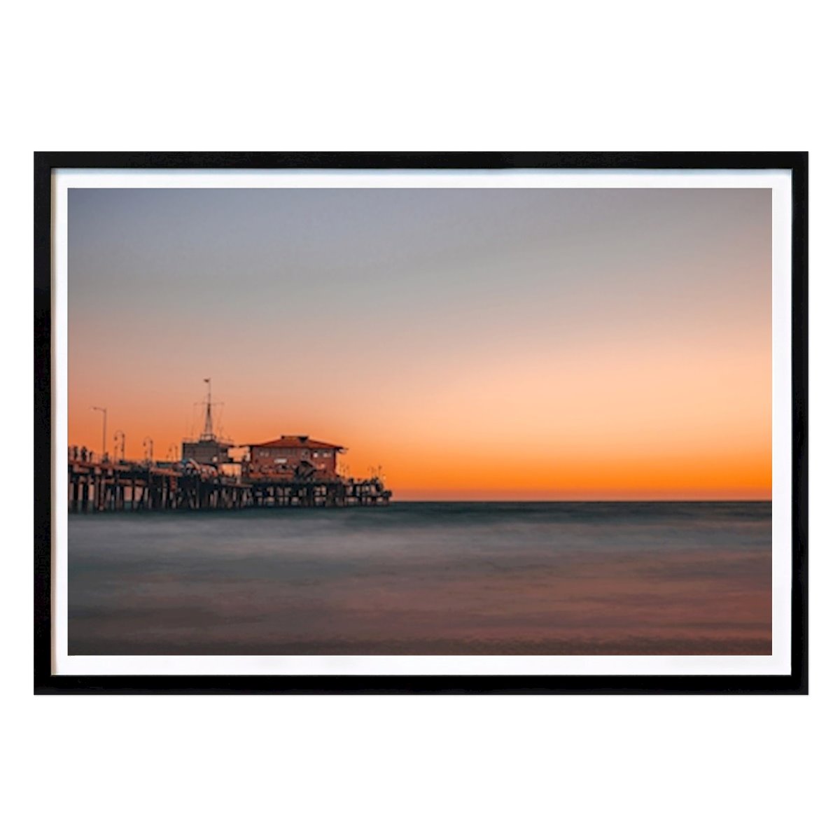 Naturaleza Póster: Atardecer en Los Ángeles de Oliver Walther