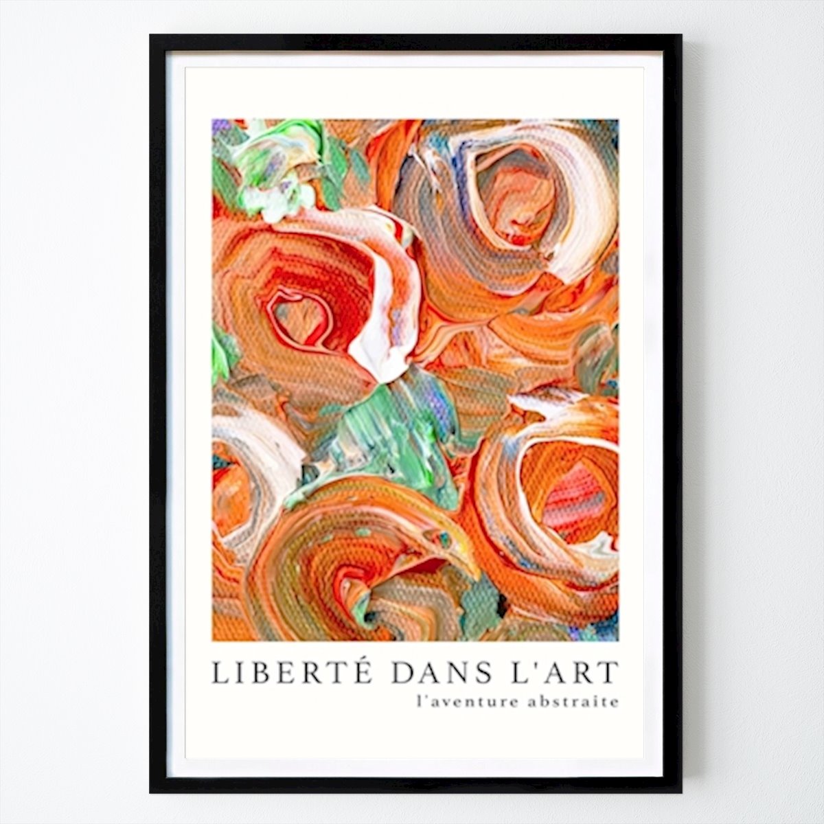 Abstracto Póster: La libertad en el arte (n.o 14) de Nook Vintage Archive