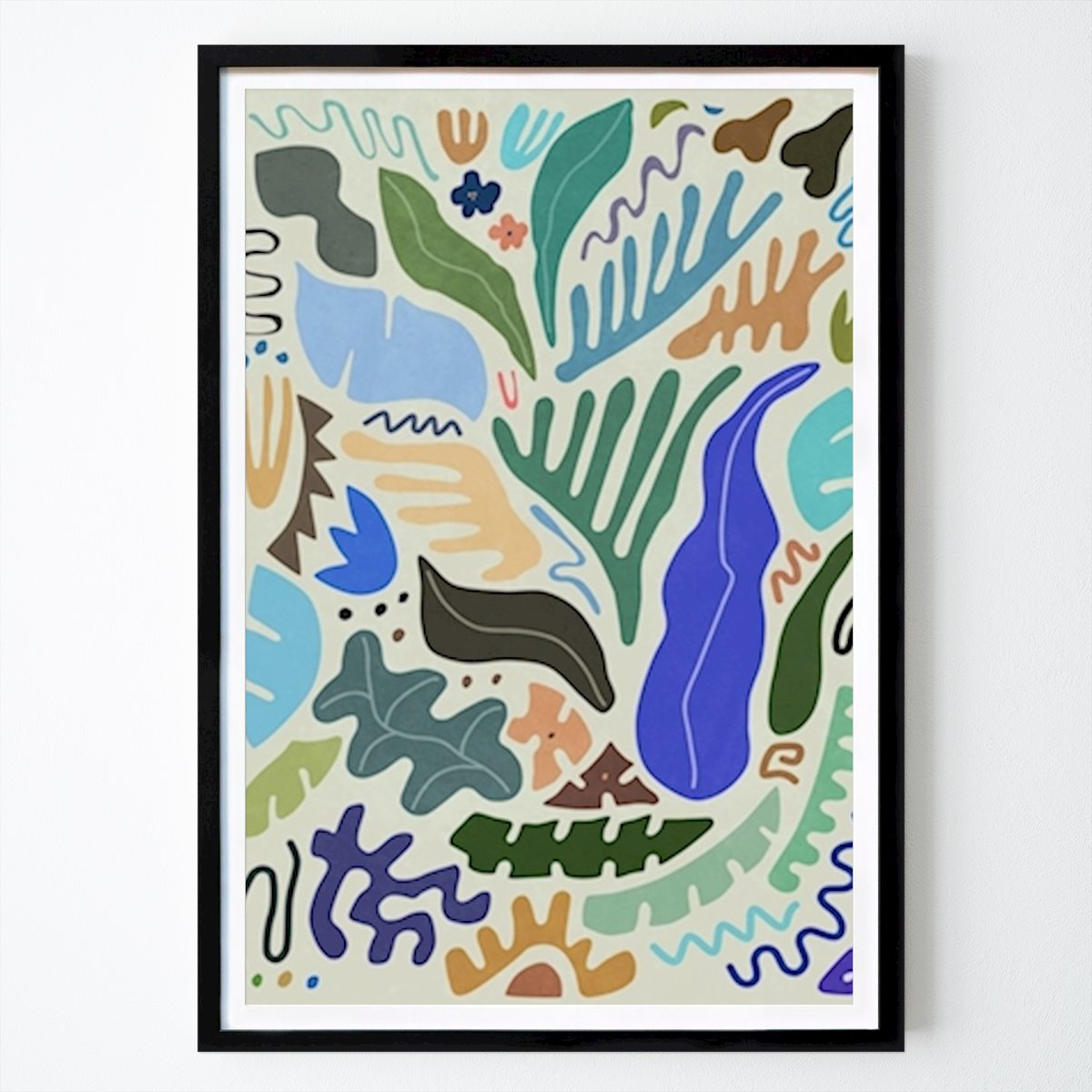 Botanical Poster: Jungle Color by Amini54