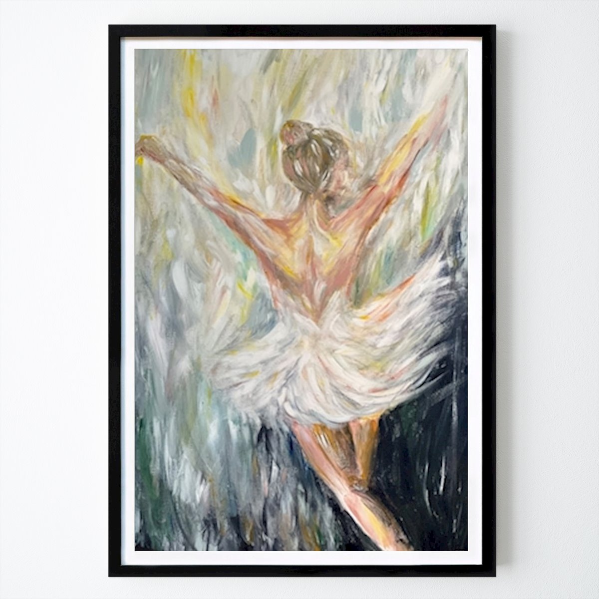 Abstrakt Plakat: Ballerina av Heidi Swensen