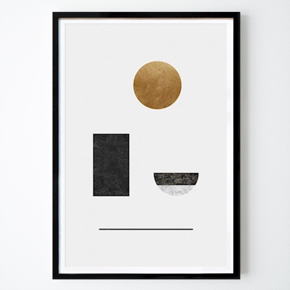 Abstract Poster: Abstract Geometric I by Orara Studio