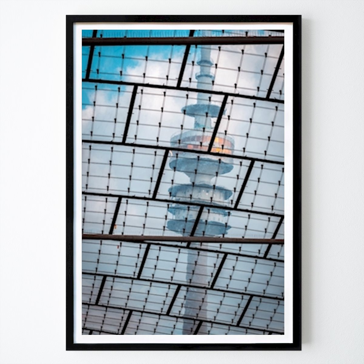 Baviera Poster: Torre Olimpica Monaco di Baviera di Oliver Fagerer