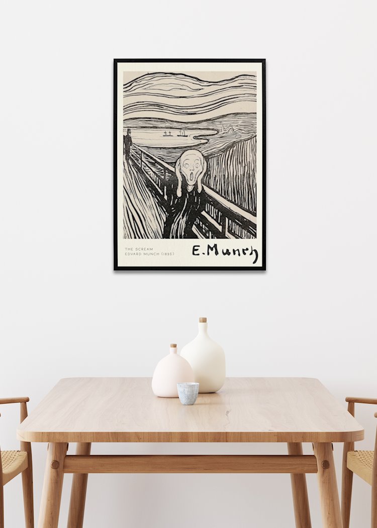 - Munch plakat af Nook - Printler