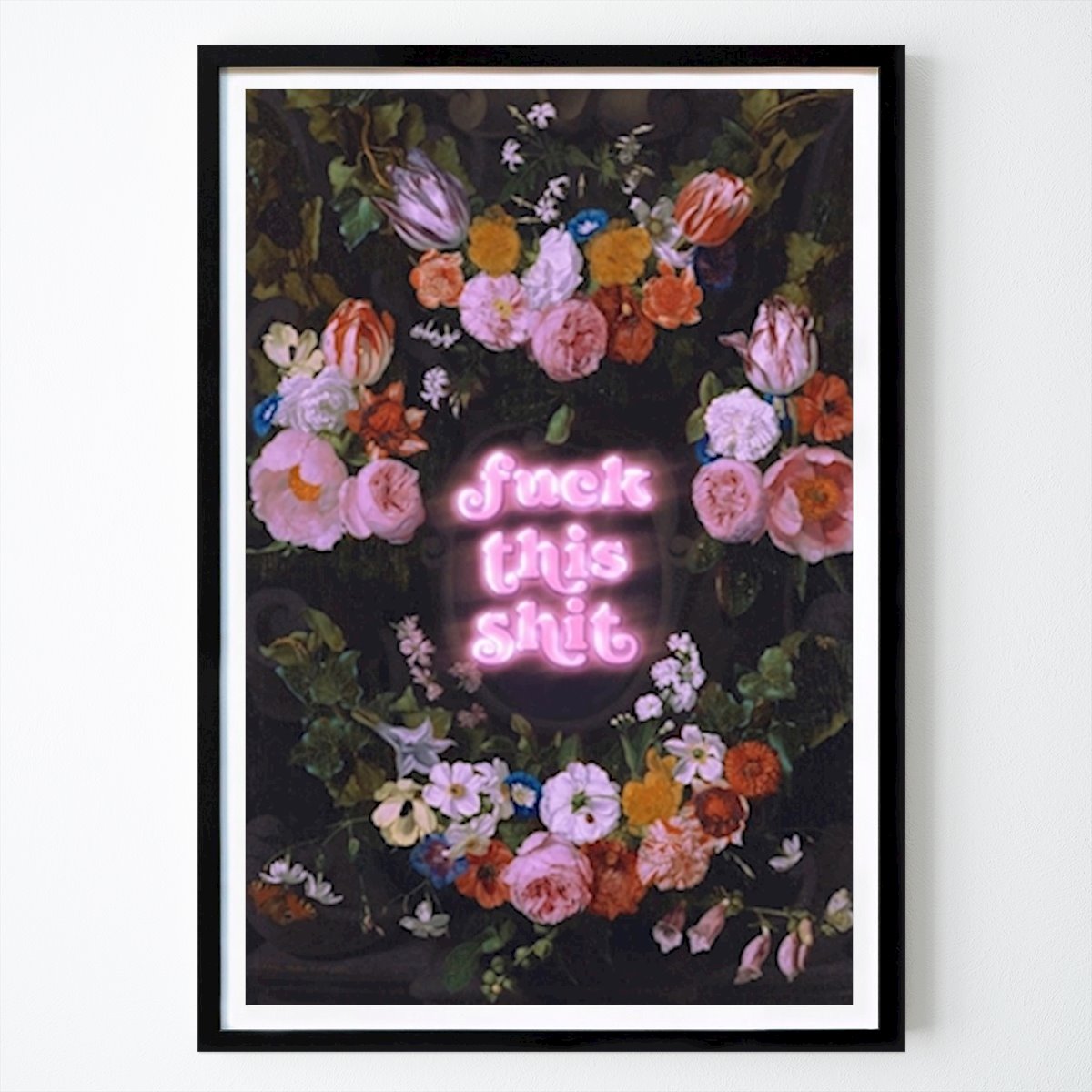 Pop Art Poster: Fuck This Shit by Jonas Loose