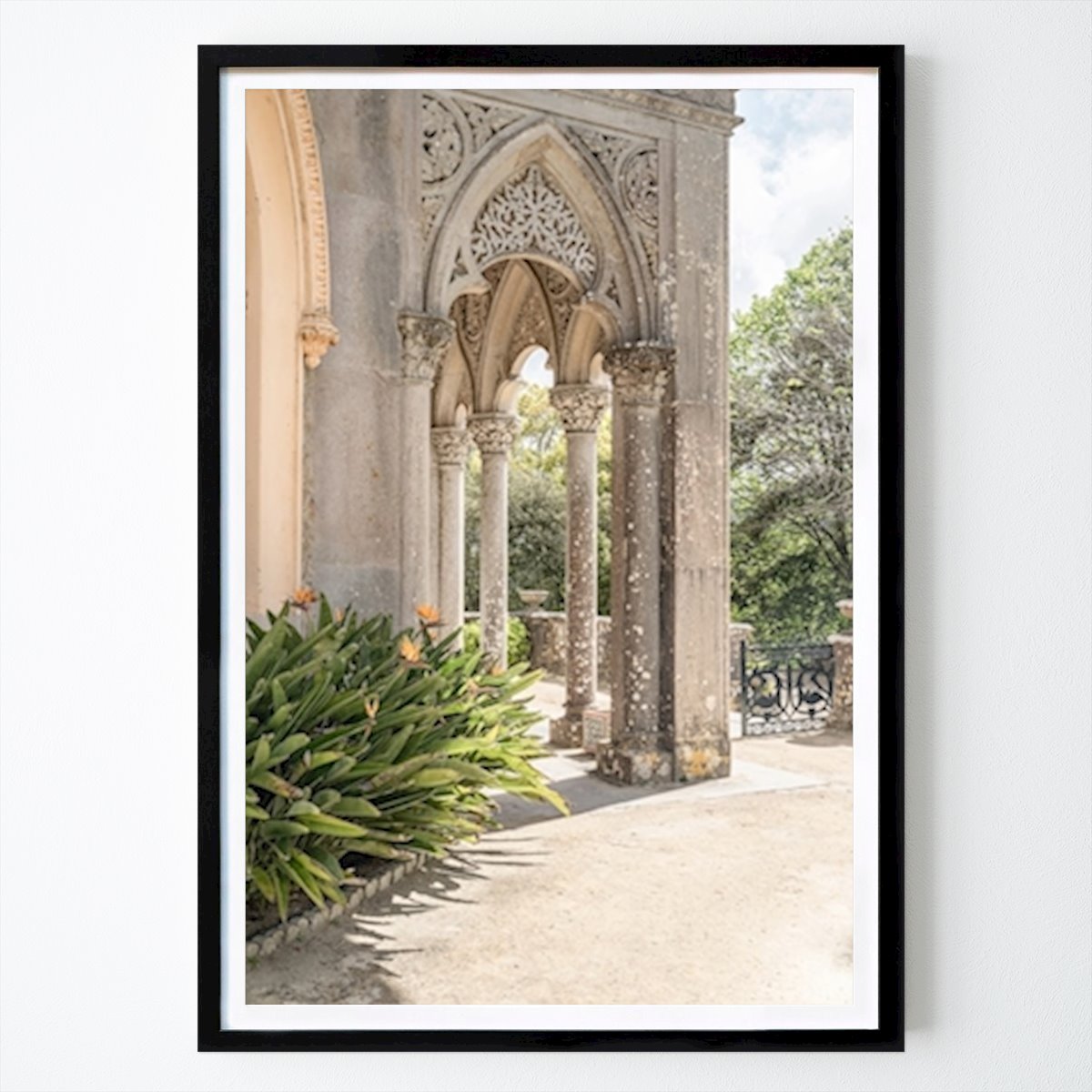 Póster: Arcada del Palacio de Monserrate de Henrike Schenk