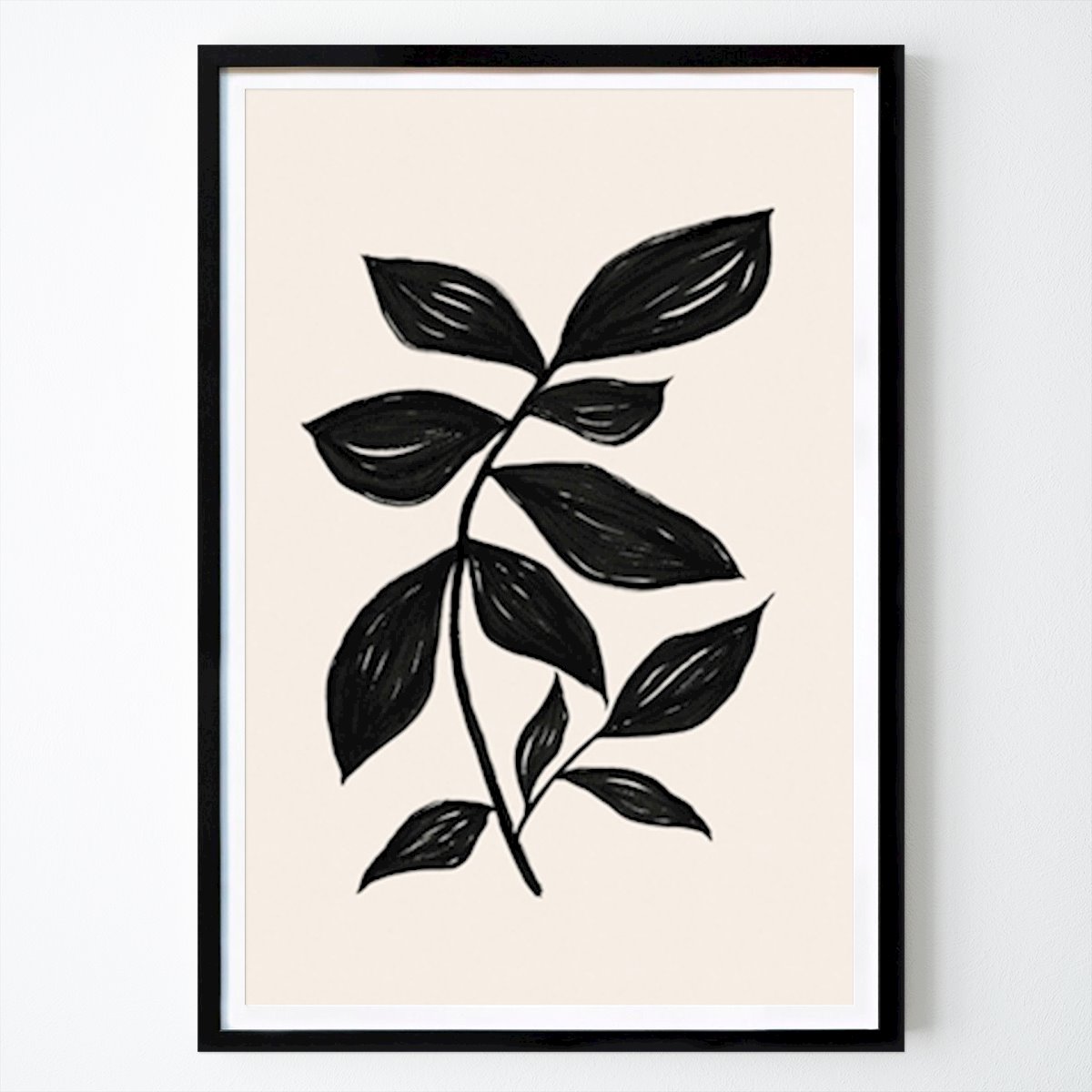 Abstract Poster: Botanical 02 by Kookie Pixel