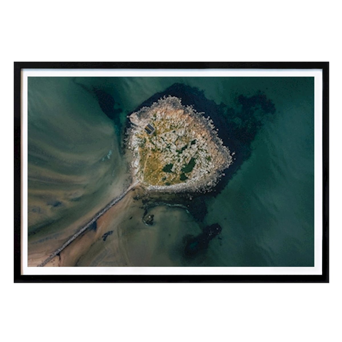 Kitchen Poster: Island in the Sea by Christoffer Claesson