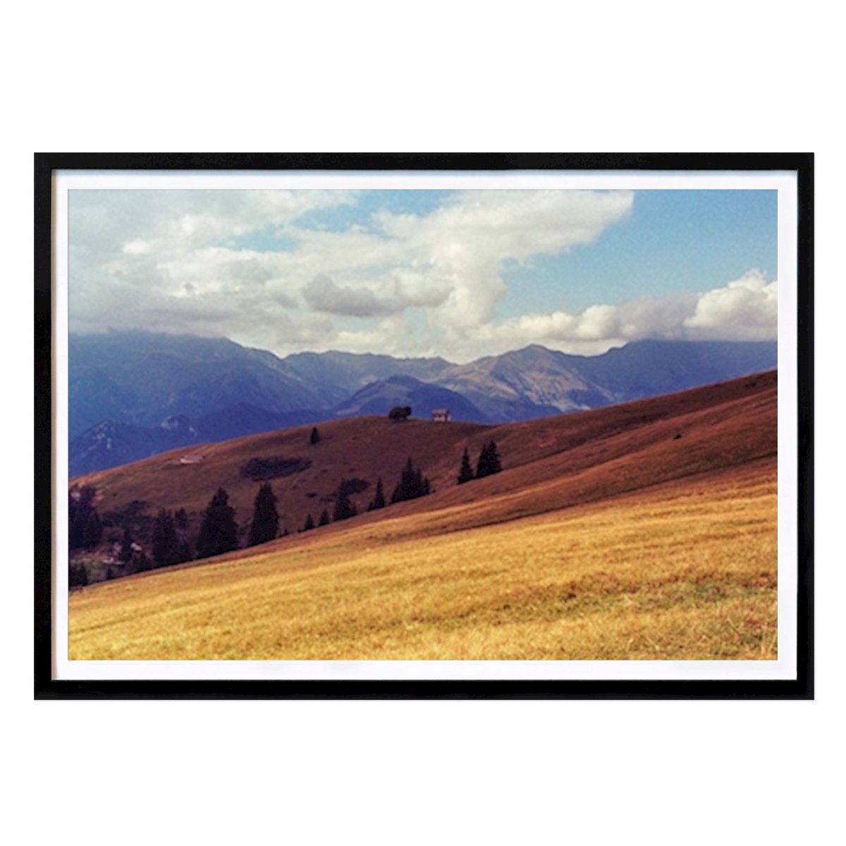 Italien Poster: Panorama der italienischen Alpen von Nicola Semprevivo