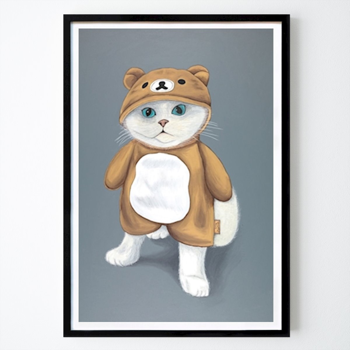 Crianças Poster: Bamse katt de Linn-Christin Hamre