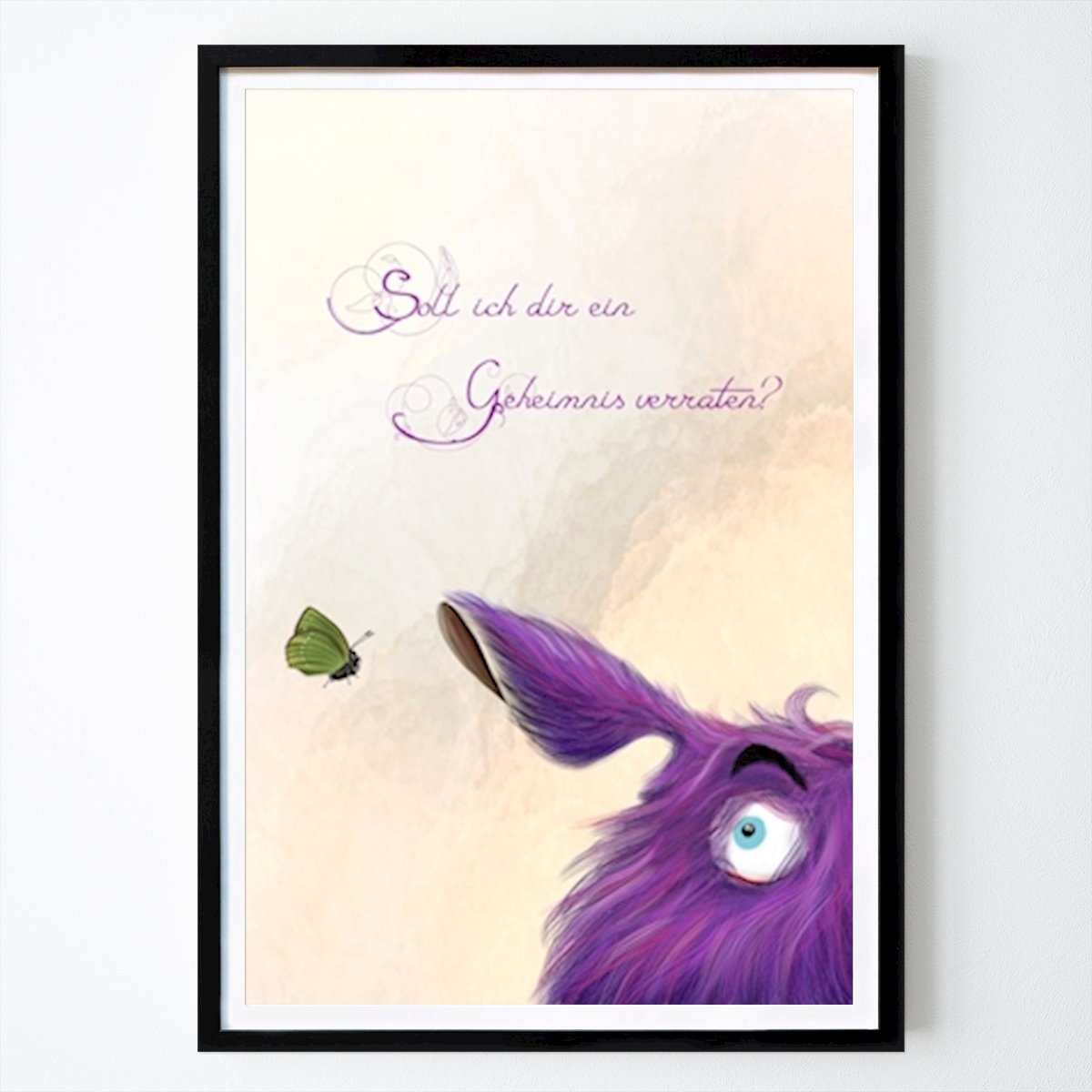 Illustrasjon Plakat: Barns bilde om vennskap av Anja Dorn