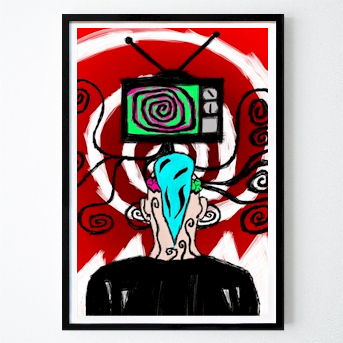 Retro & Vintage Poster: OVeRSTiMuLaTioN by CHAOTiK BRAiN