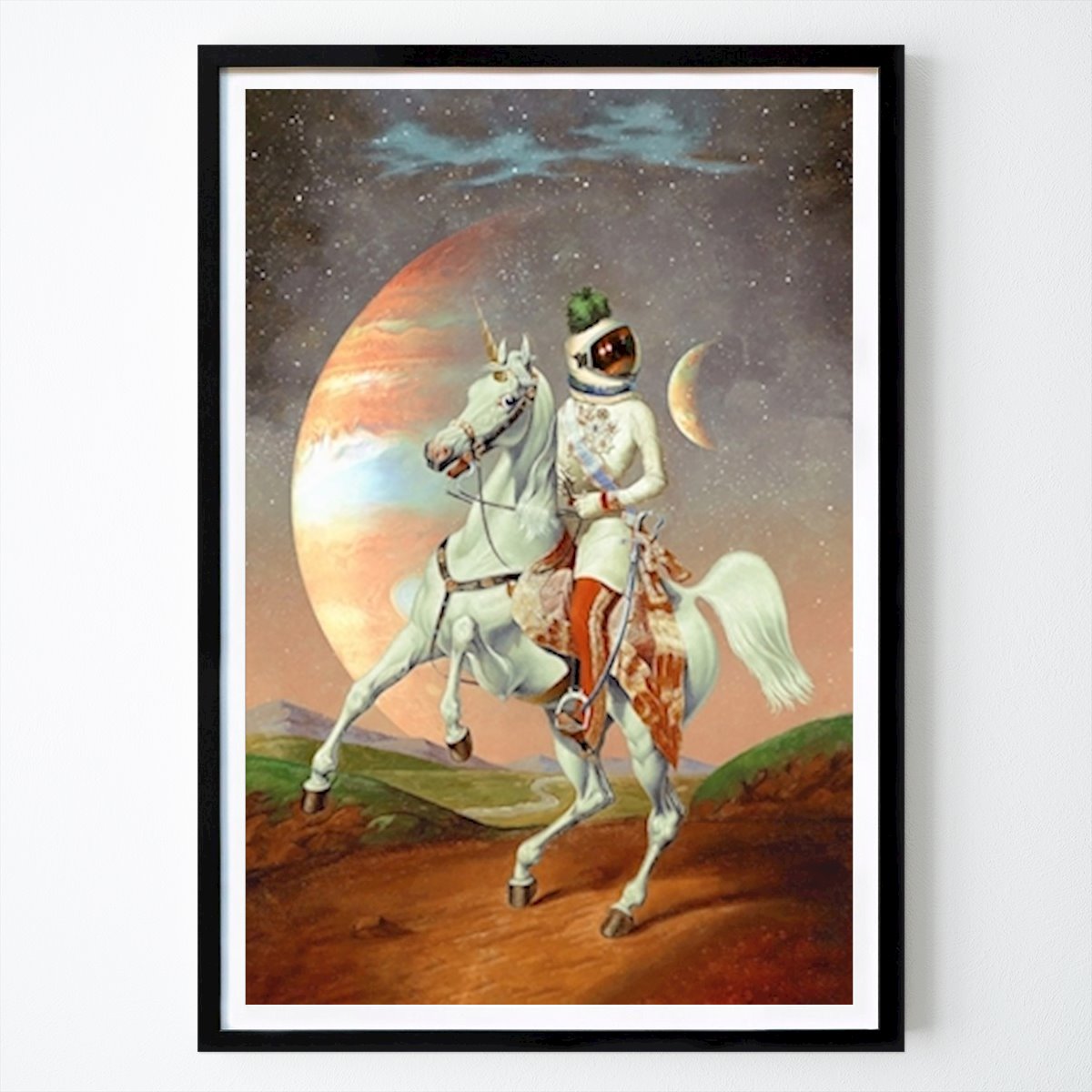 Pop Art Poster: König der Galaxie by Jonas Loose