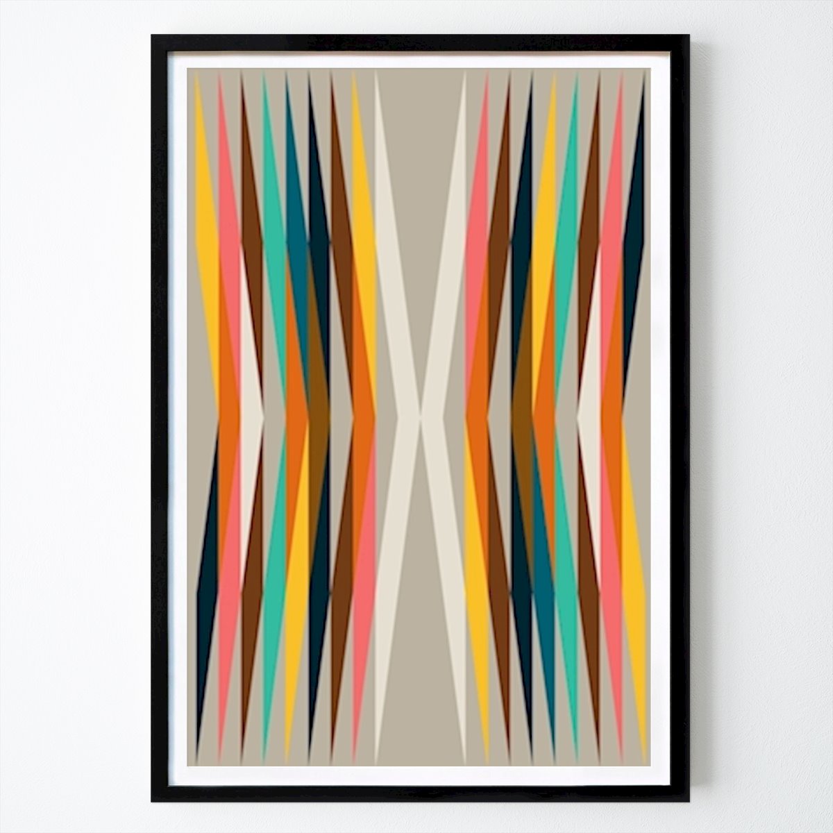 Abstracte kunst Poster: Mexico I van Susana Paz