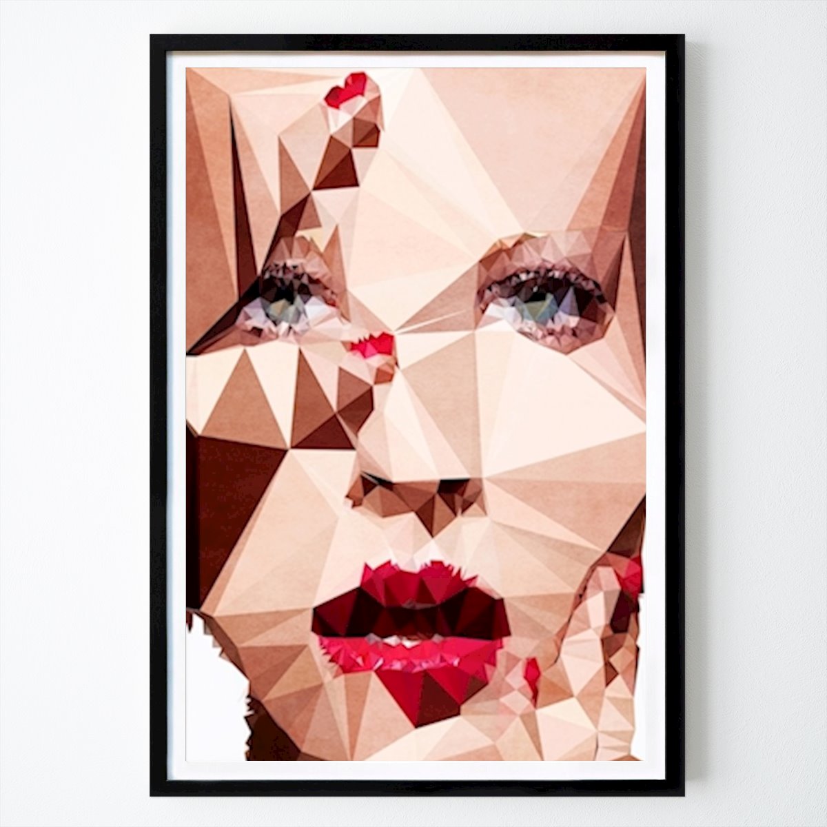 Abstract Poster: Oooooh my gosh by Boris Draschoff
