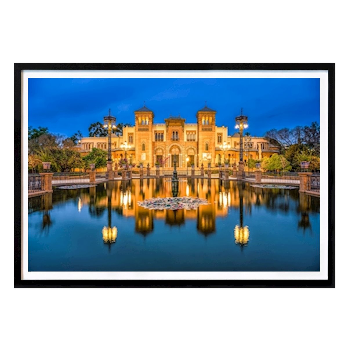 Architektur & Design Poster: Plaza de América in Sevilla von Jens Siewert