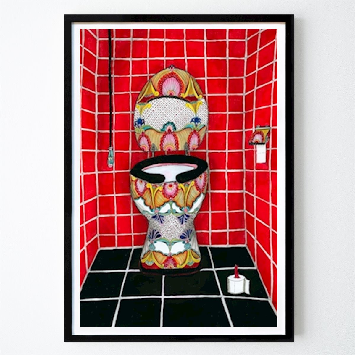 Illustrasjon Plakat: Mandala-Loo av Manuela Bößel