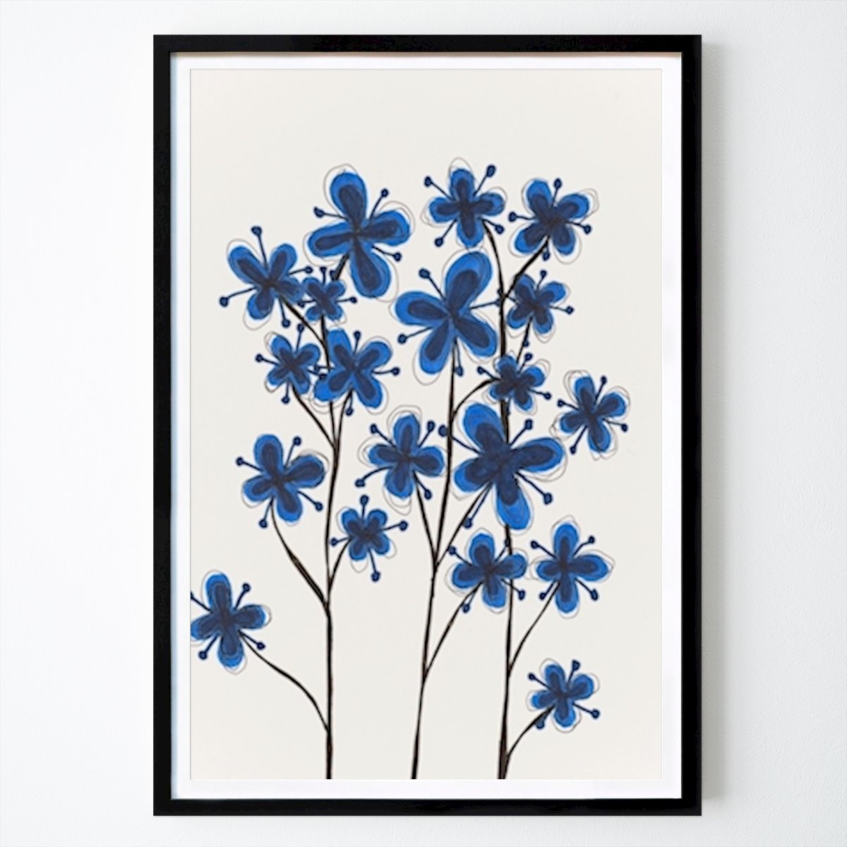 Botanisk Poster: Inte Mon Amie av Sarah Rautell