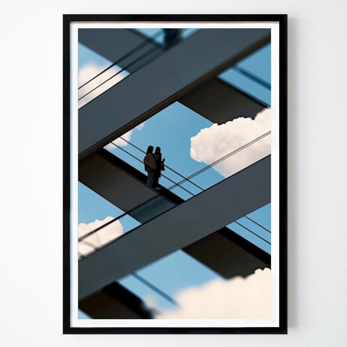 Architecture & Design Poster: Escalator to heaven by Joel Mellström