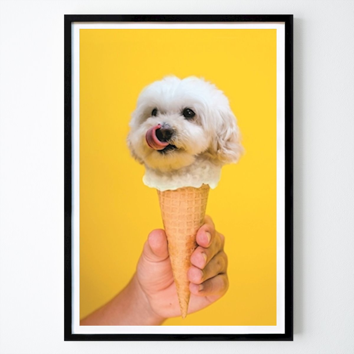 Pop Art Poster: Hundglass av Beto Val