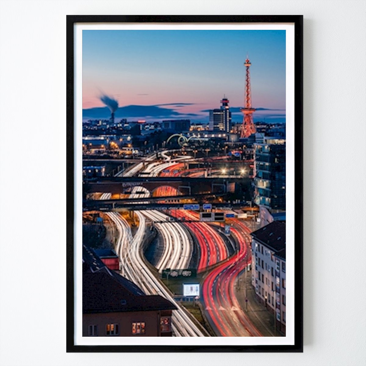 Berlin Affiche: Appel de Berlin par Rafael Block
