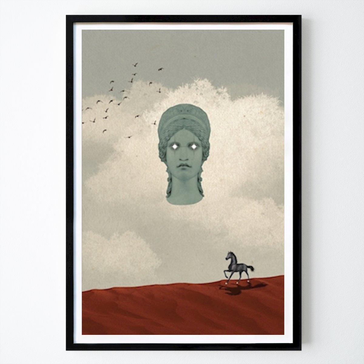 Places & Cities Poster: Athena by Silent Space