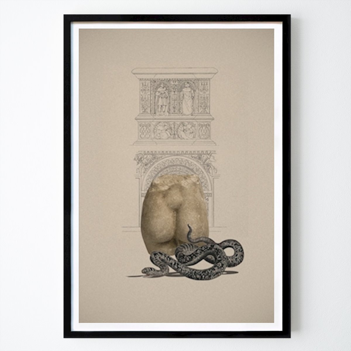 Absolut Poster von Silent Space – Küchen Wandbild – Printler