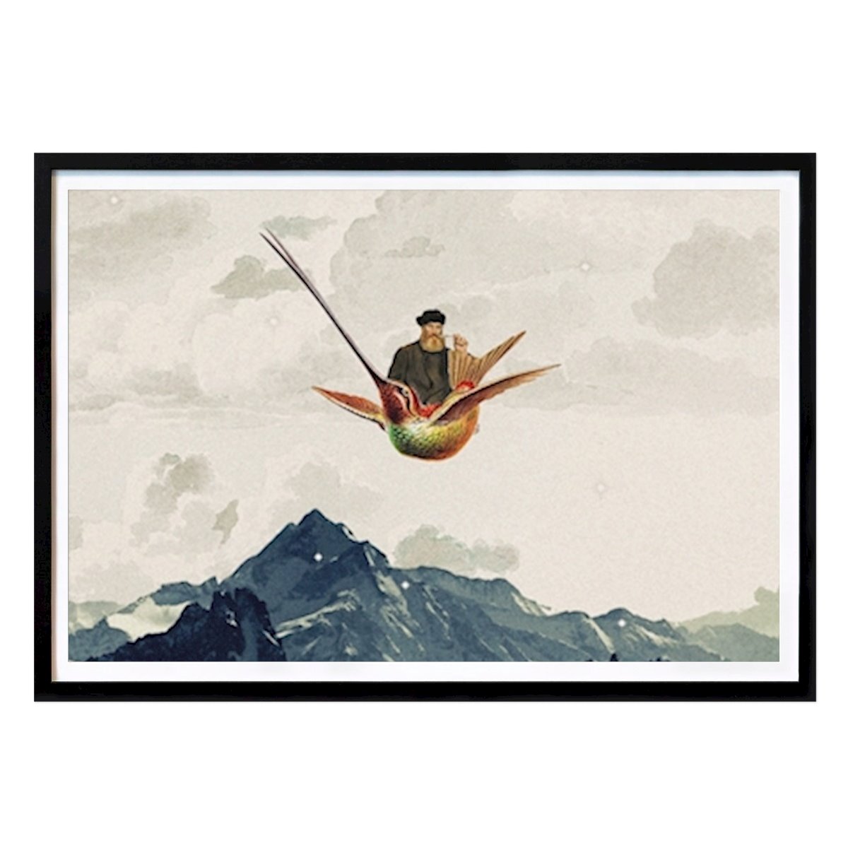 Places & Cities Poster: The traveller by Silent Space