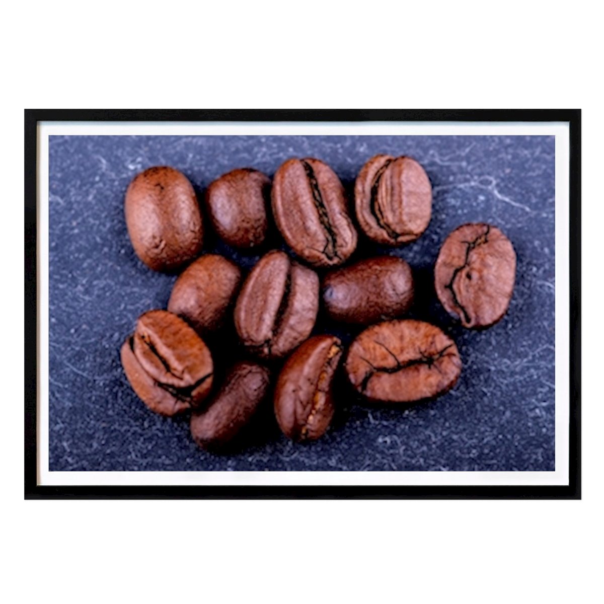 Kitchen Poster: Coffee beans in closeup by Christoph Schäfer