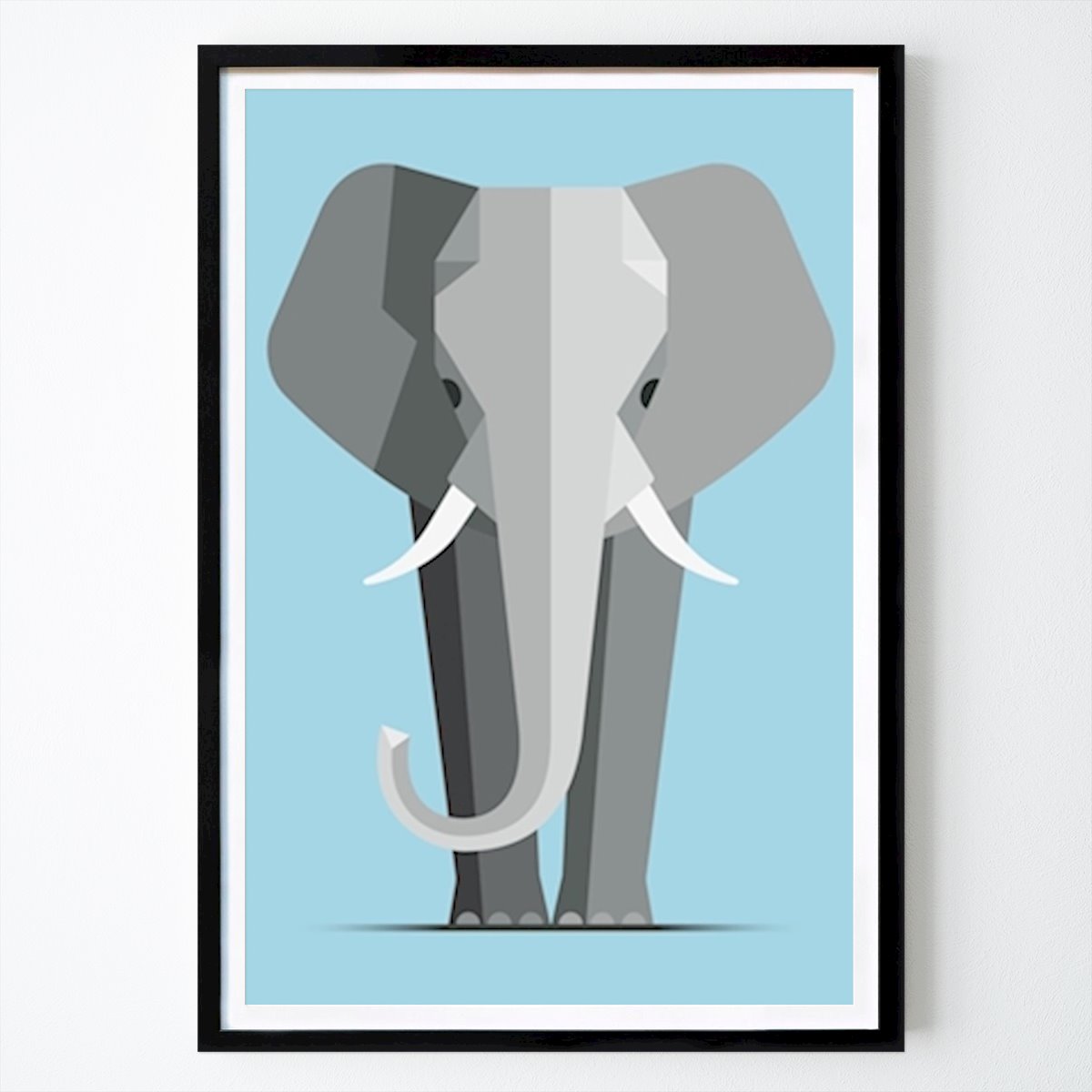 Gyerekek Poszter: Elefánt nagypapa PEPKIX által