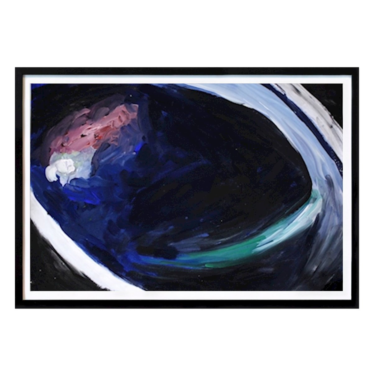 Abstraktes Poster: Diamant No.2 von Miriam Sellinger