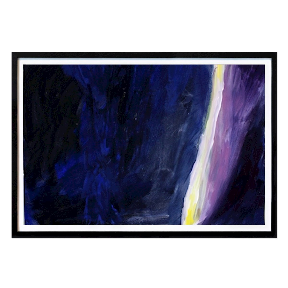 Abstraktes Poster: Diamant No.3 von Miriam Sellinger