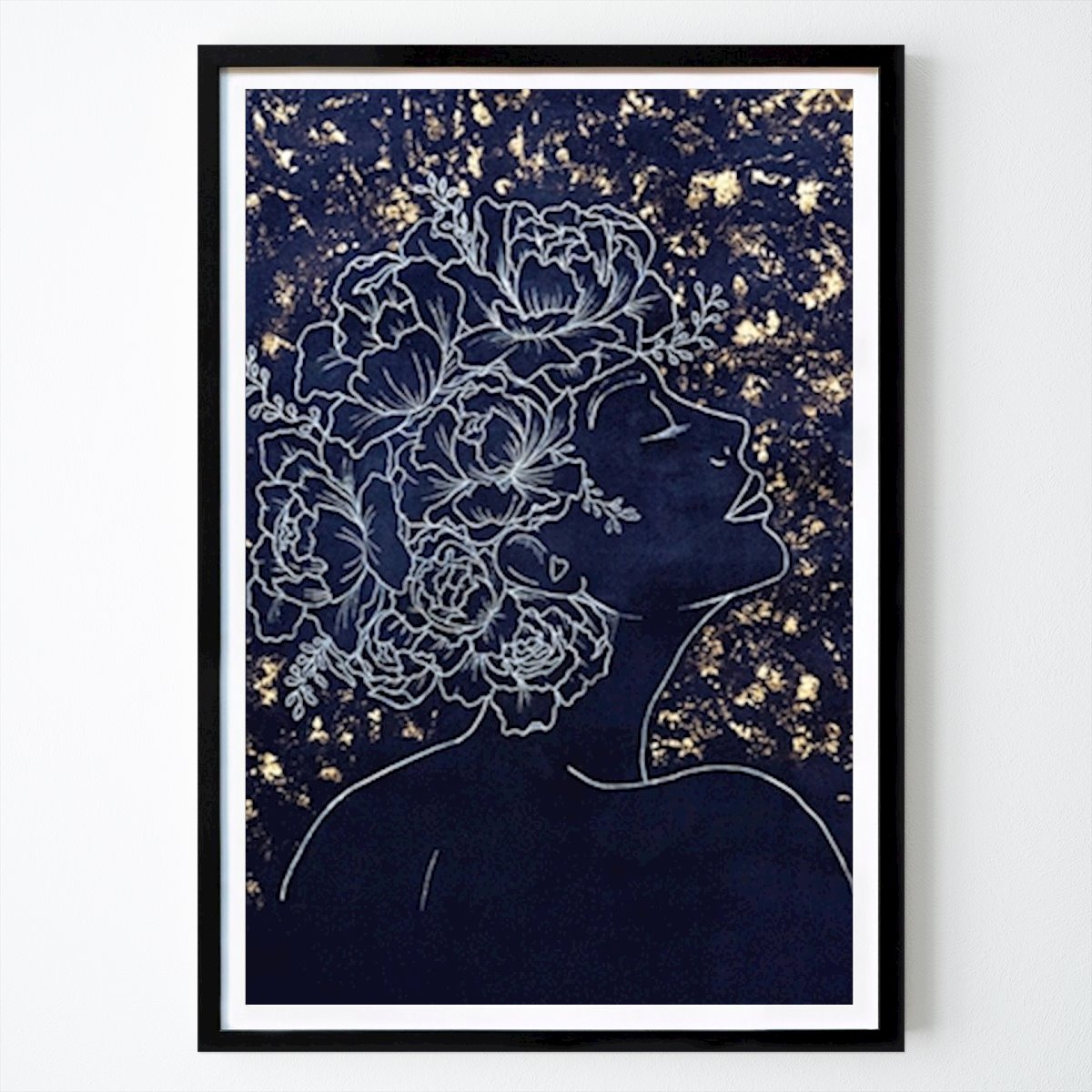 Blumen & Pflanzen Poster: Fluss von Quincy Housen