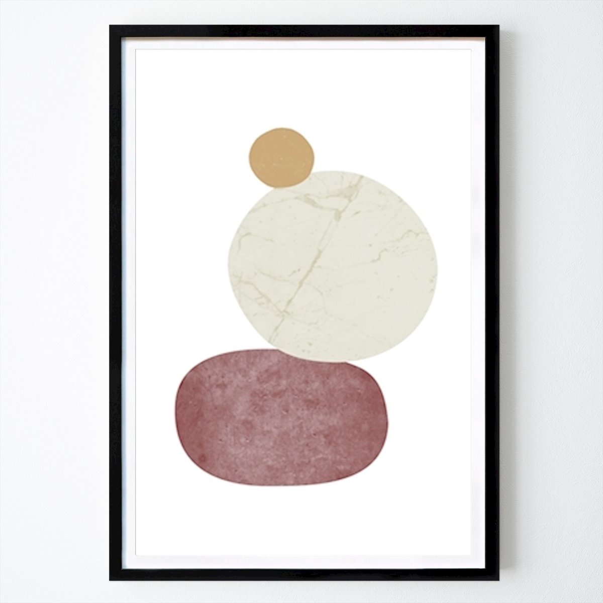 Animal Póster: Guijarros en equilibrio 2 de Nouveau Prints