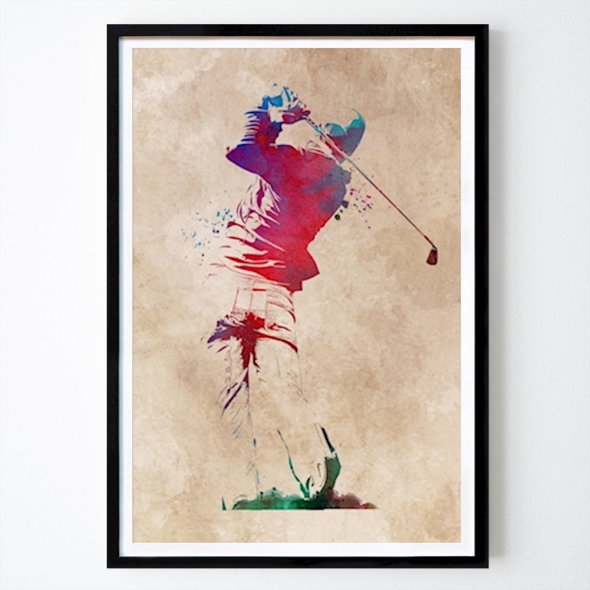 Sport & Hobbies Poster: Golf van Justyna Jaszke