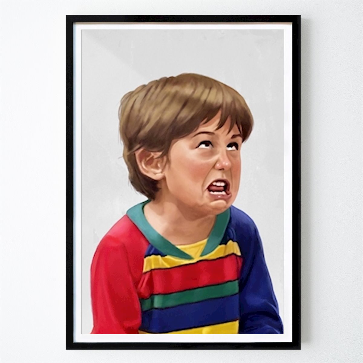 Pop Art Plakat: Mocking Kid - Meme av Mashzart