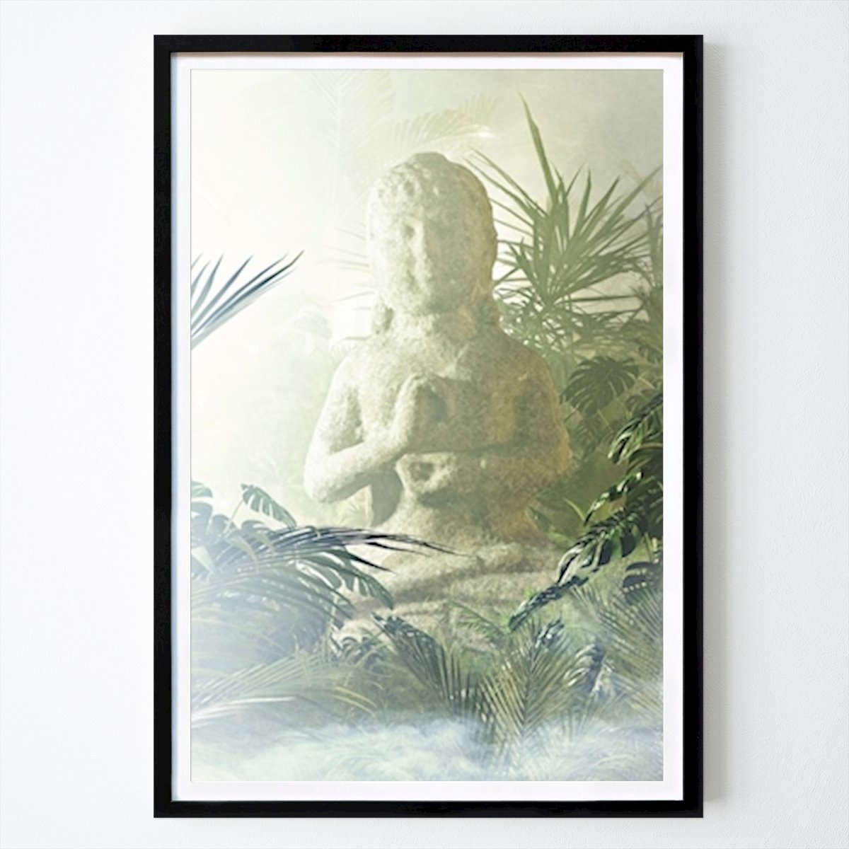 Natur Poster: Buddha-Dschungel von Jimmy Carneling