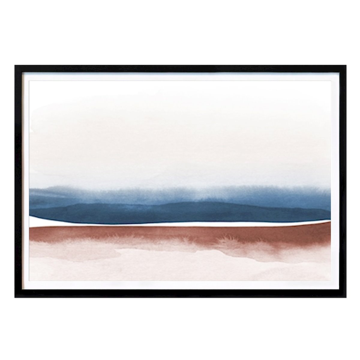 Abstracto Póster: Paisaje de acuarela 2 de Nouveau Prints