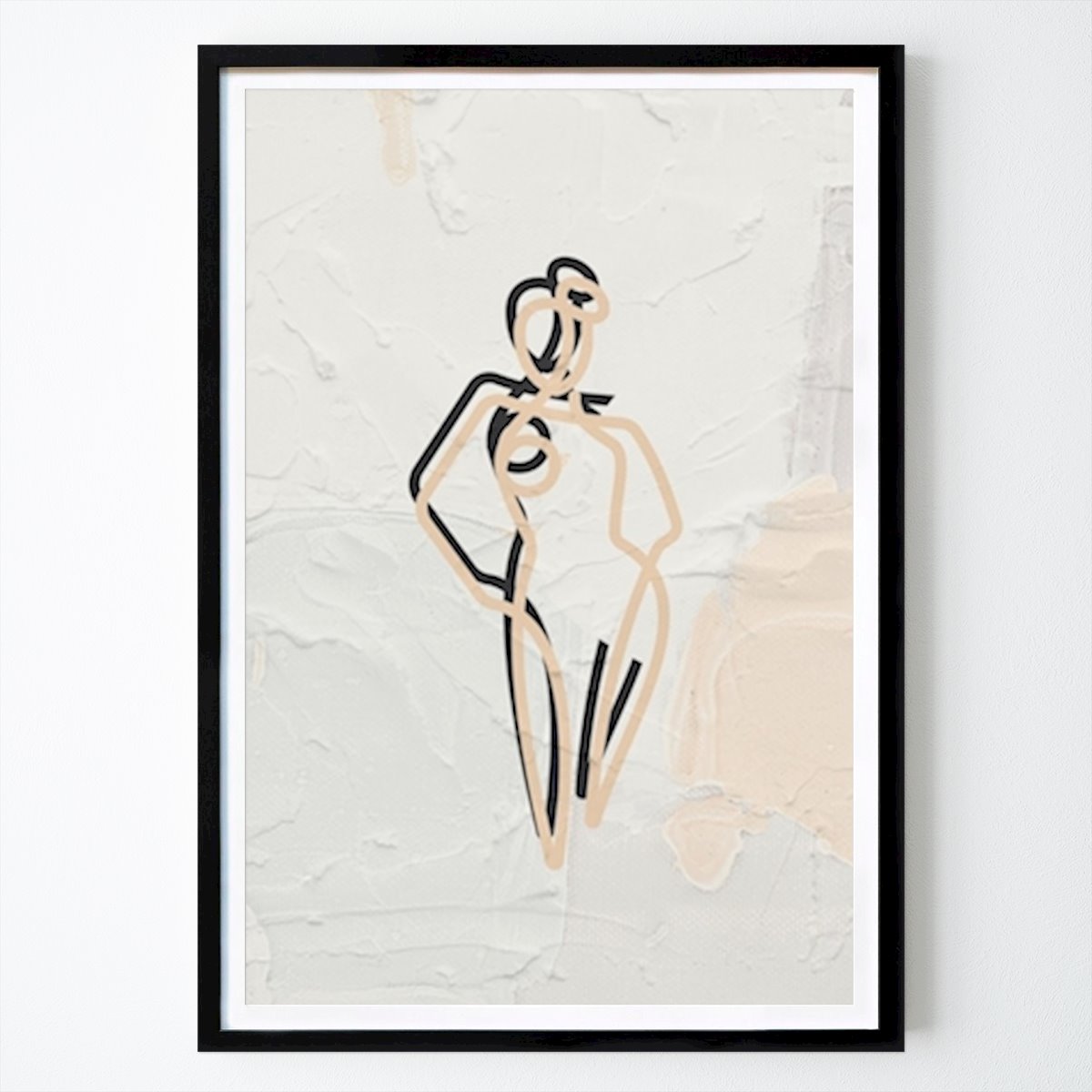 Pop Art Poster: C U R V E S by Essenbe Art