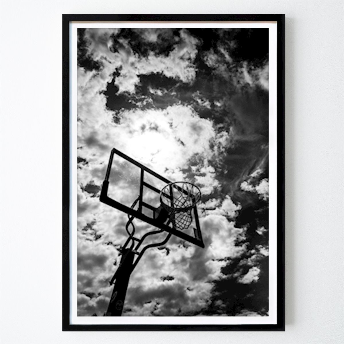 Basketball Poster: Basketballkorb von Zoom_Out