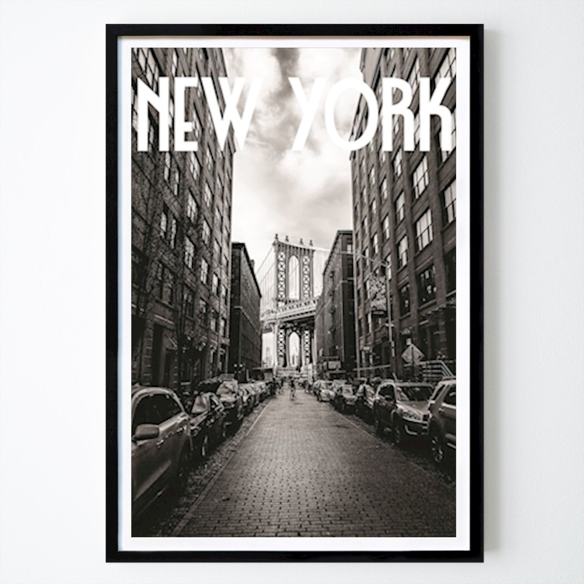 New York Affiche: Affiche de la ville de New York par Kritsanee Wannawat