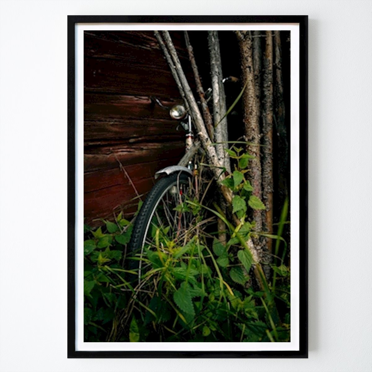 Retro & Vintage Plakat: Glemt sykkel av Christoffer Steensma