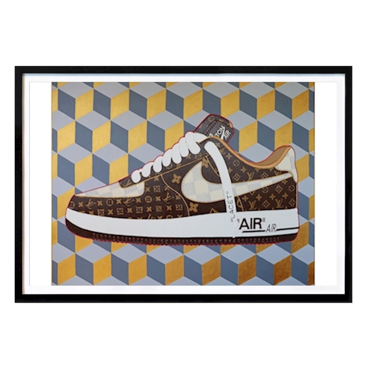 Plakat: LV NIKE AIR FORCE 1_2 autorstwa Alla GrAnde