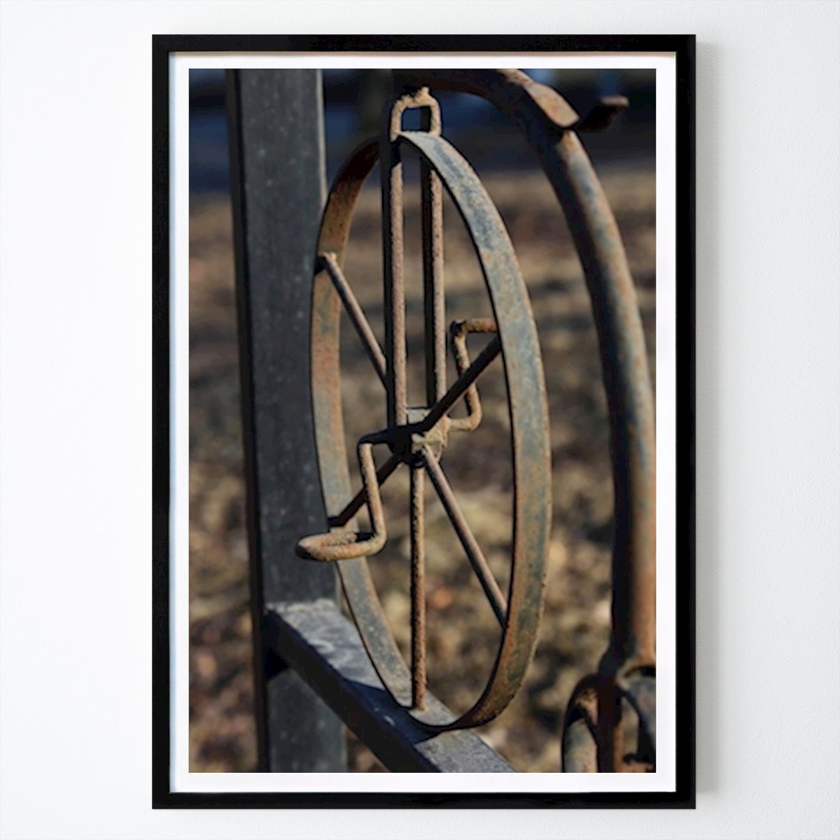 Retro & Vintage Poster: High wheeler by Benny